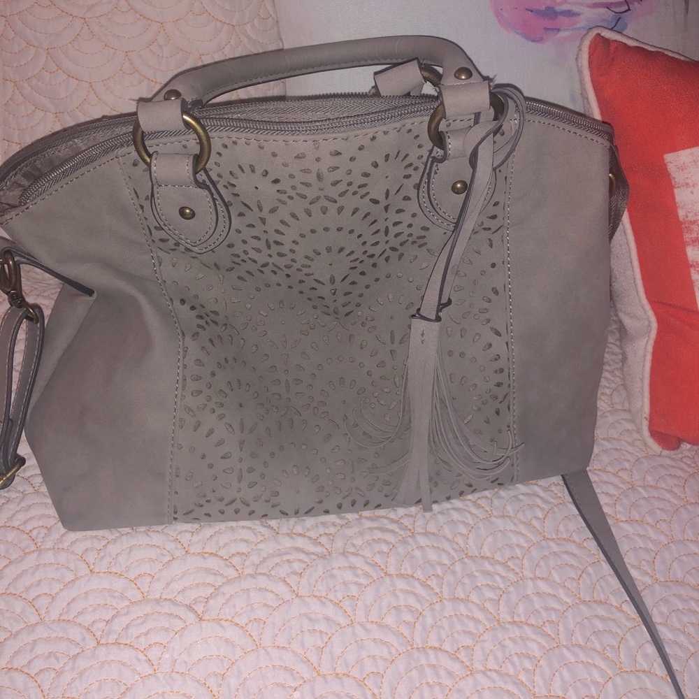 Bueno grey purse